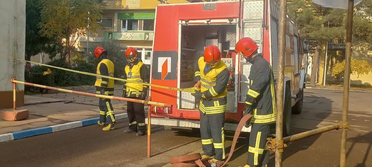 برگزاری مانور نشت اسید سولفوریک در نیروگاه شهید رجایی برگزاری مانور نشت اسید سولفوریک در نیروگاه شهید رجایی