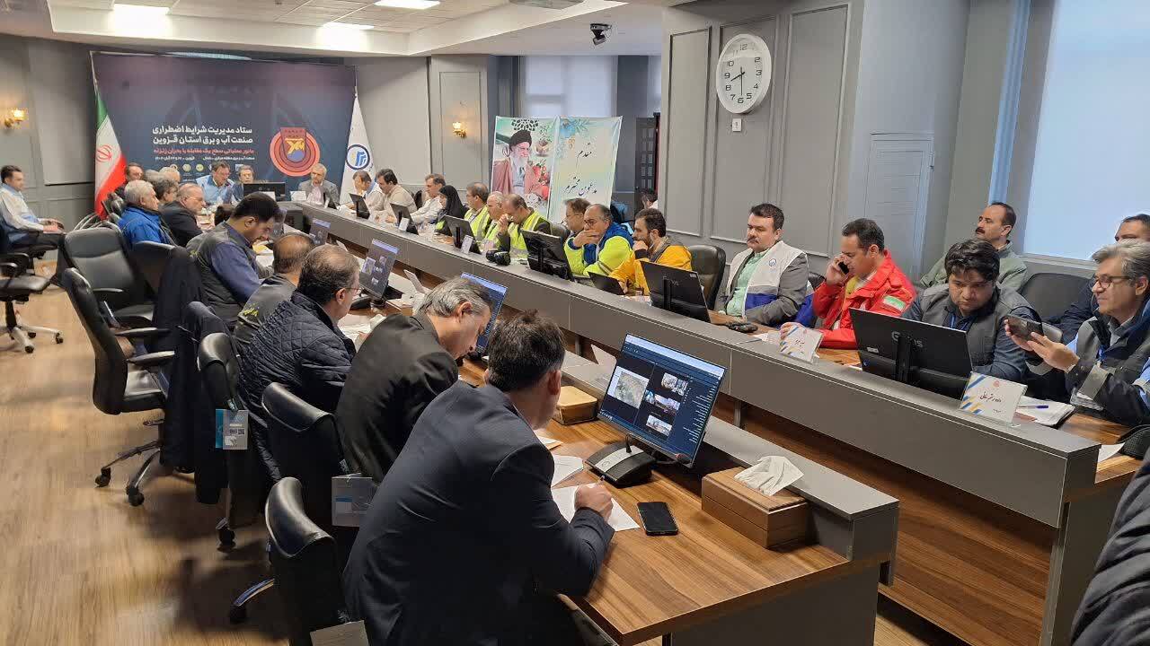 ۱۸ نقطه از تأسیسات زیربنایی استان قزوین در زلزله فرضی خسارت دیده است