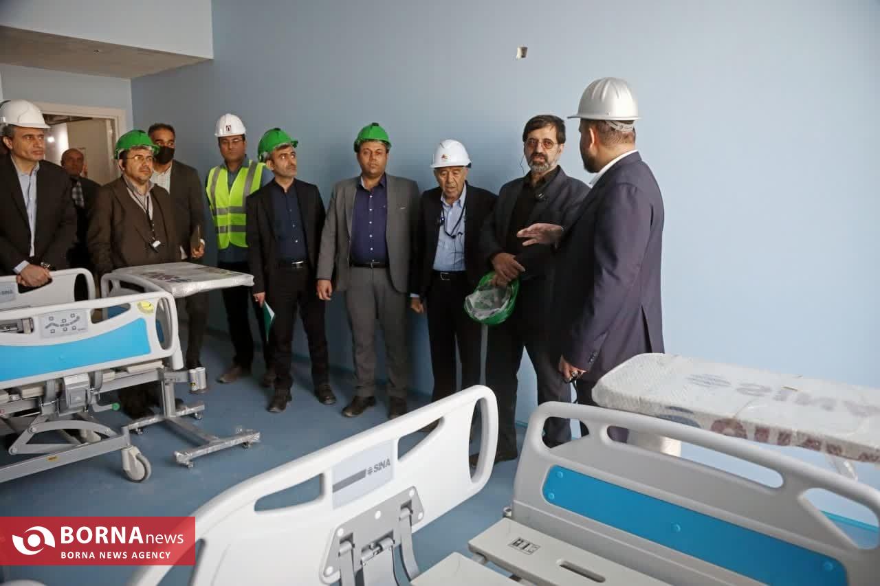 بازدید استاندار قم از شهرک سلامت خاتم قم