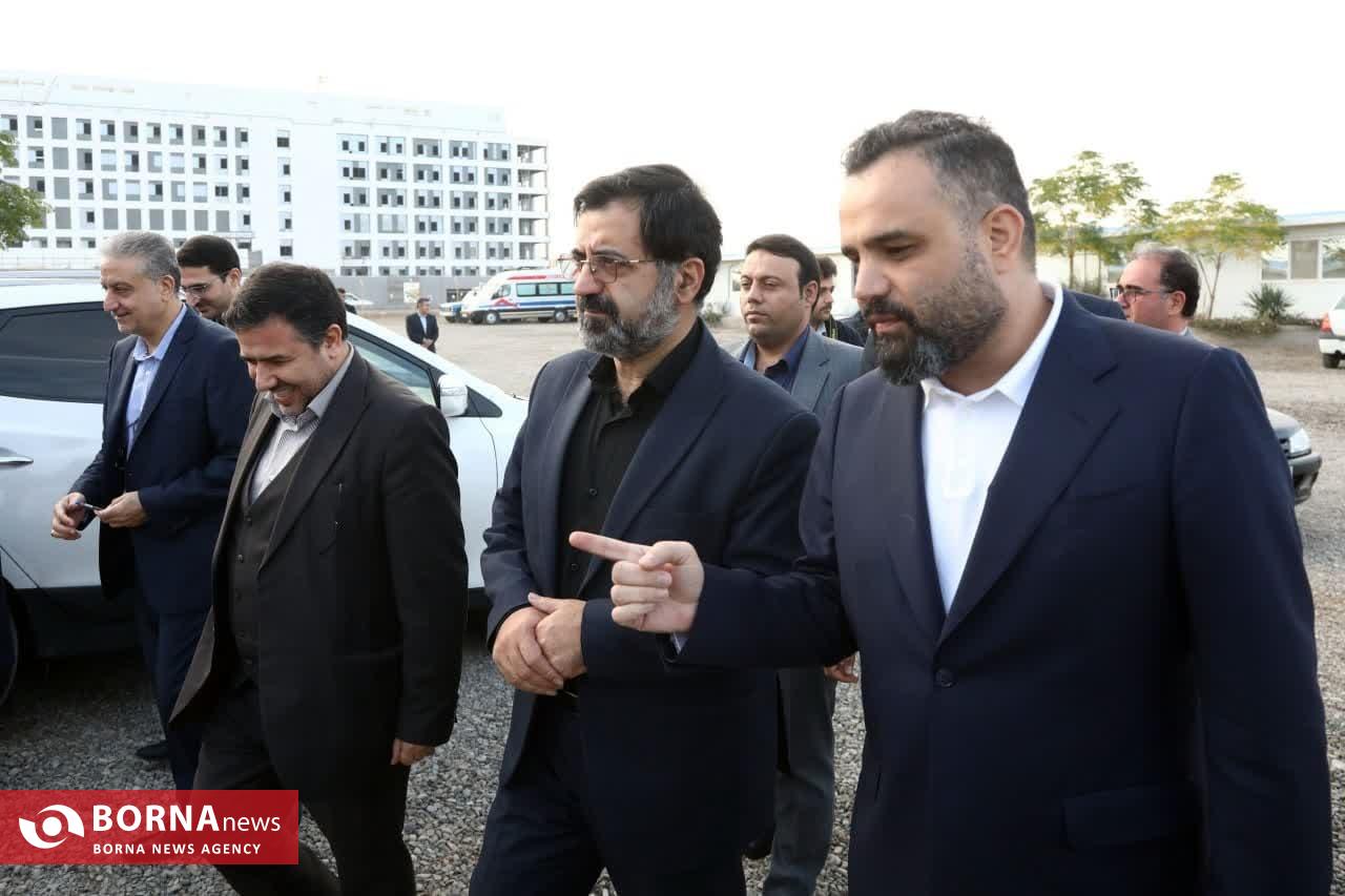 بازدید استاندار قم از شهرک سلامت خاتم قم
