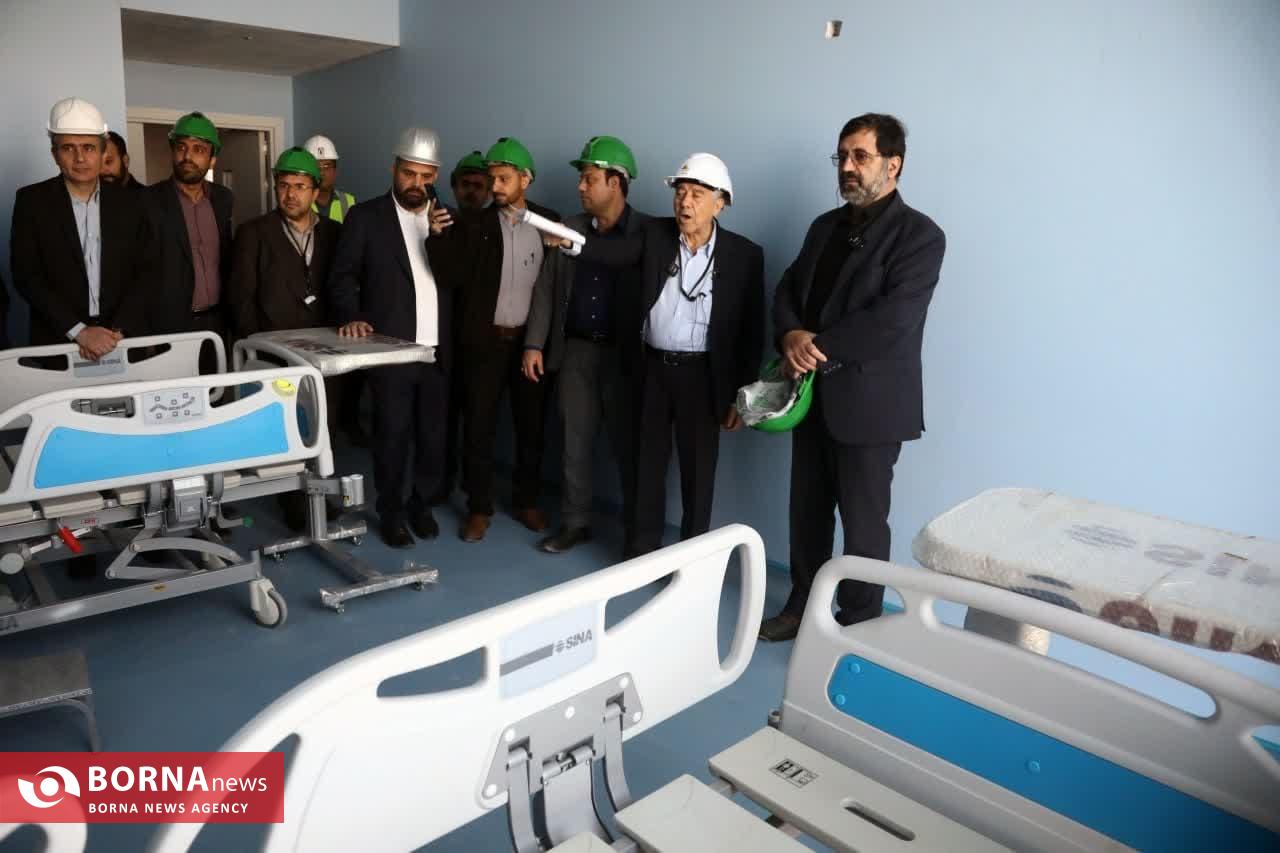 بازدید استاندار قم از شهرک سلامت خاتم قم