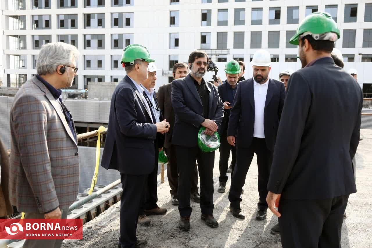 بازدید استاندار قم از شهرک سلامت خاتم قم