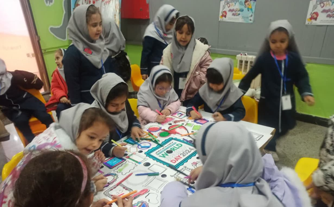 برگزاری روز جهانی کودک در کورت اختصاصی اسکواش قزوین