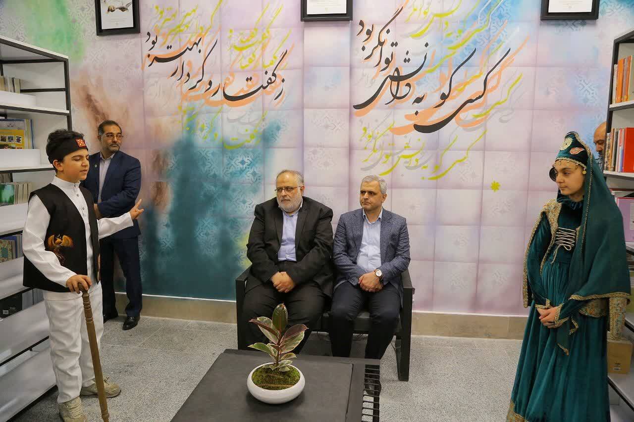 کتابخانه عمومی فردوسی بیدستان افتتاح شد 