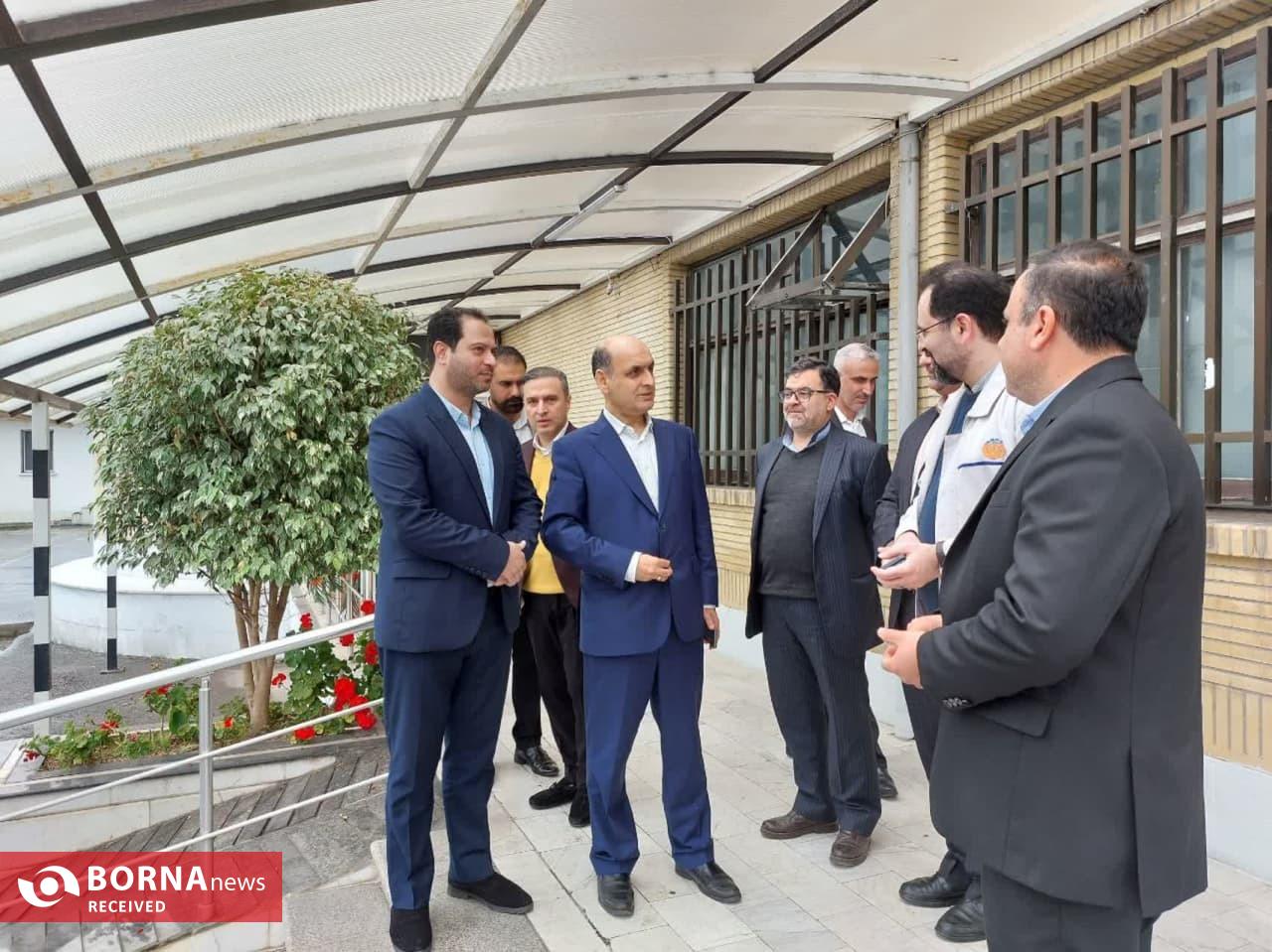 بازدید استاندار گیلان از مجتمع دخانیات گیلان