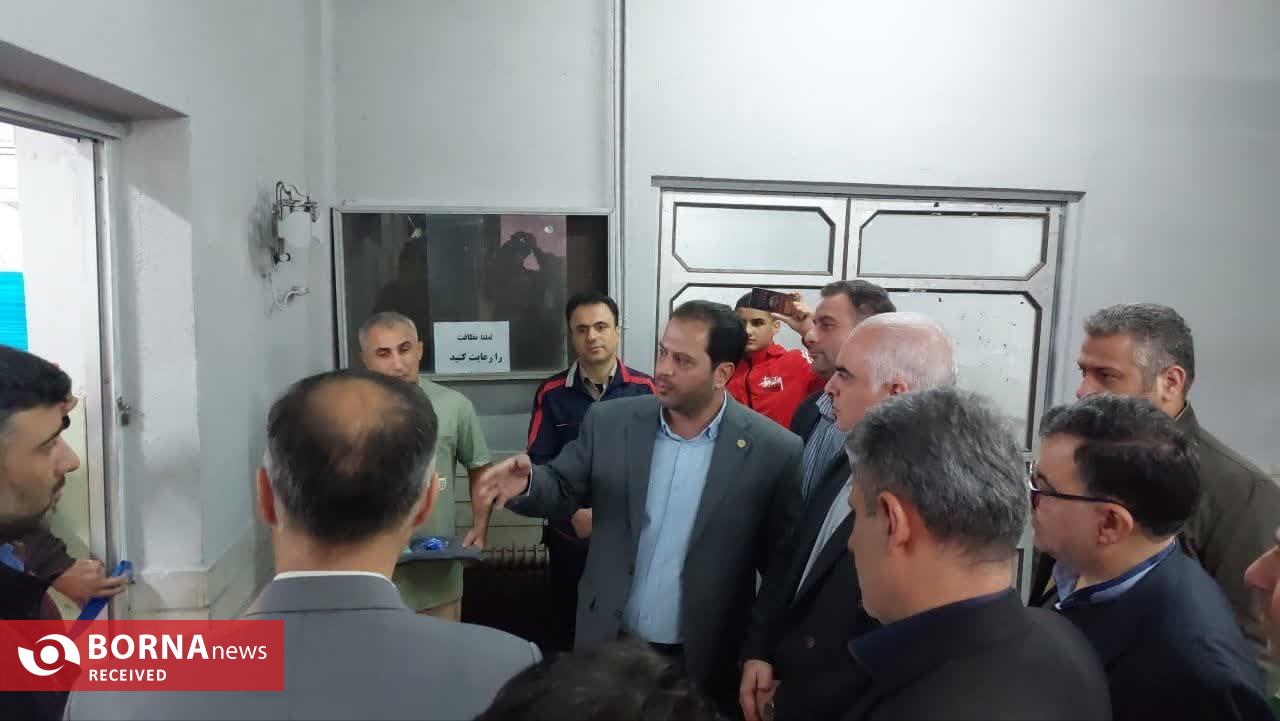 افتتاح سالن‌های ورزشی مجتمع دخانیات گیلان در رشته‌های کشتی، کراس فیت و بدنسازی