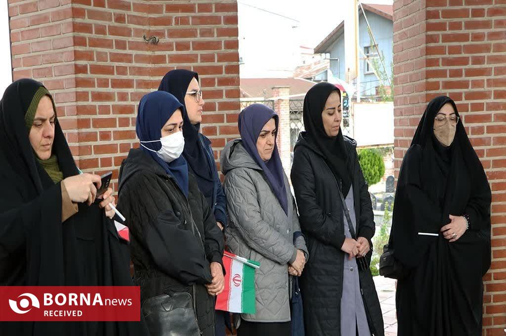 ادای احترام کودکان و نوجوانان گیلانی به سردار جنگل