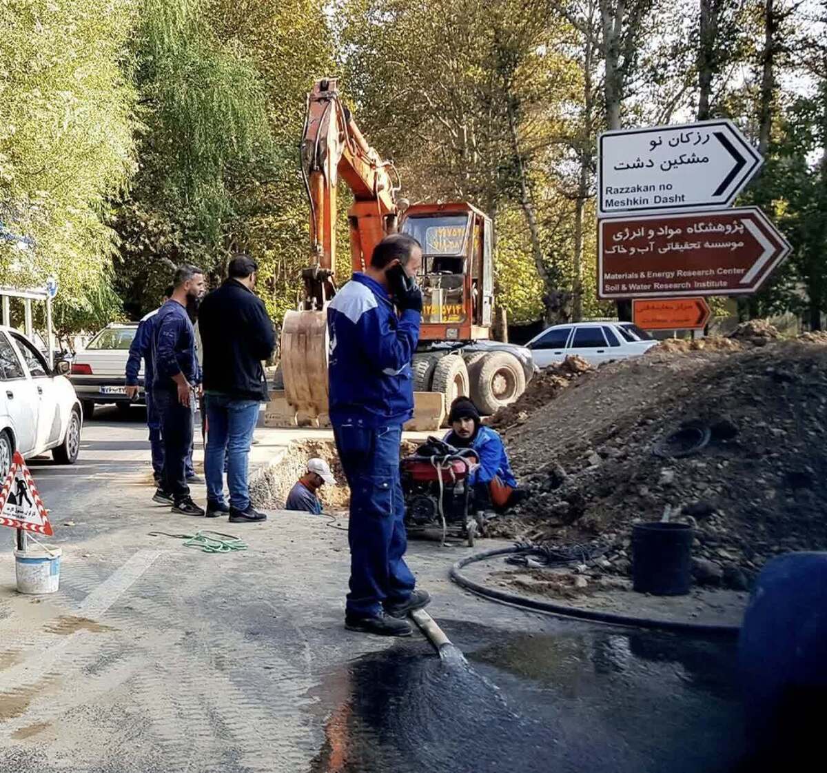 اصلاح بیش از ۳ هزار و ۱۱۵ متر شبکه توزیع آب در شهرستان فردیس