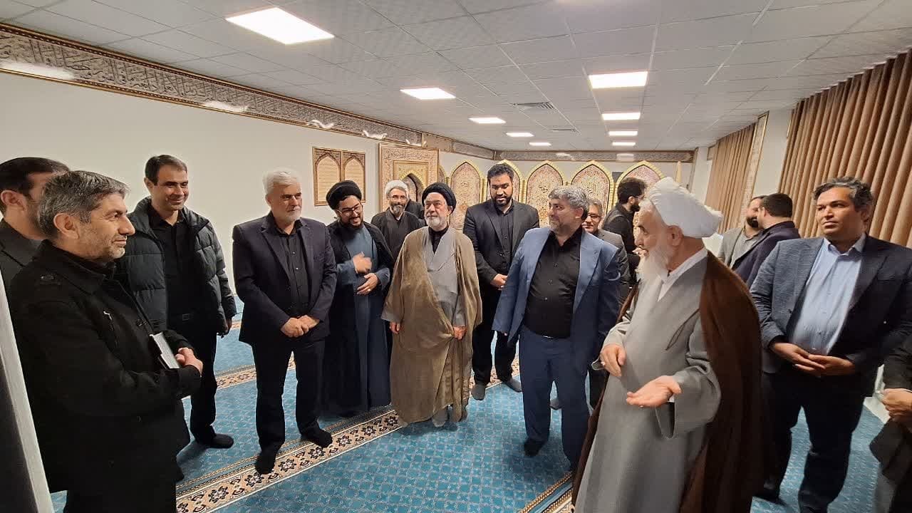 نمازخانه نمایشگاه بین المللی قزوین افتتاح شد 