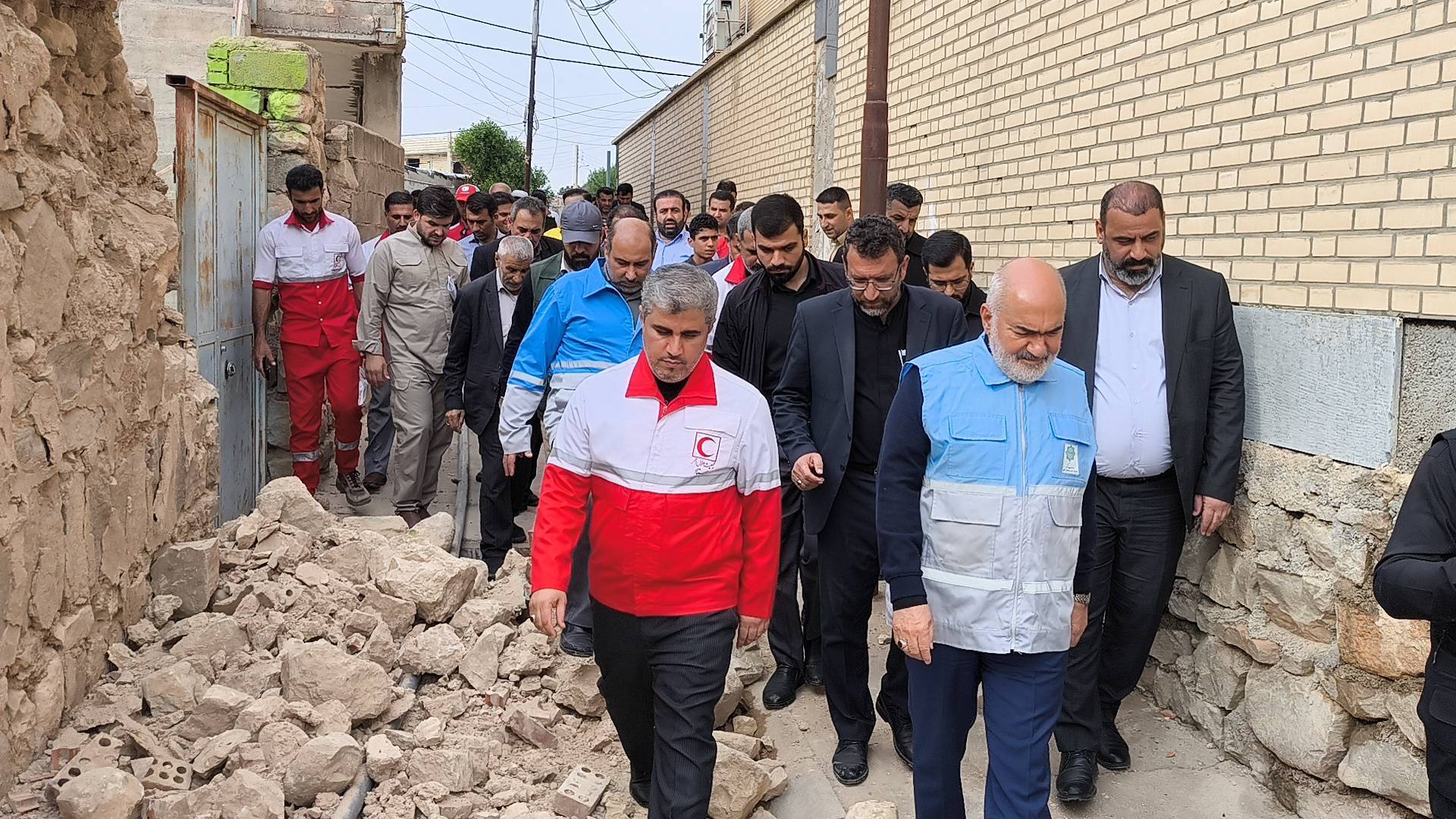 حضور میدانی استاندار خوزستان در مناطق زلزله‌زده مسجد سلیمان و هفتکل / مصدومیت 29 نفر تا کنون