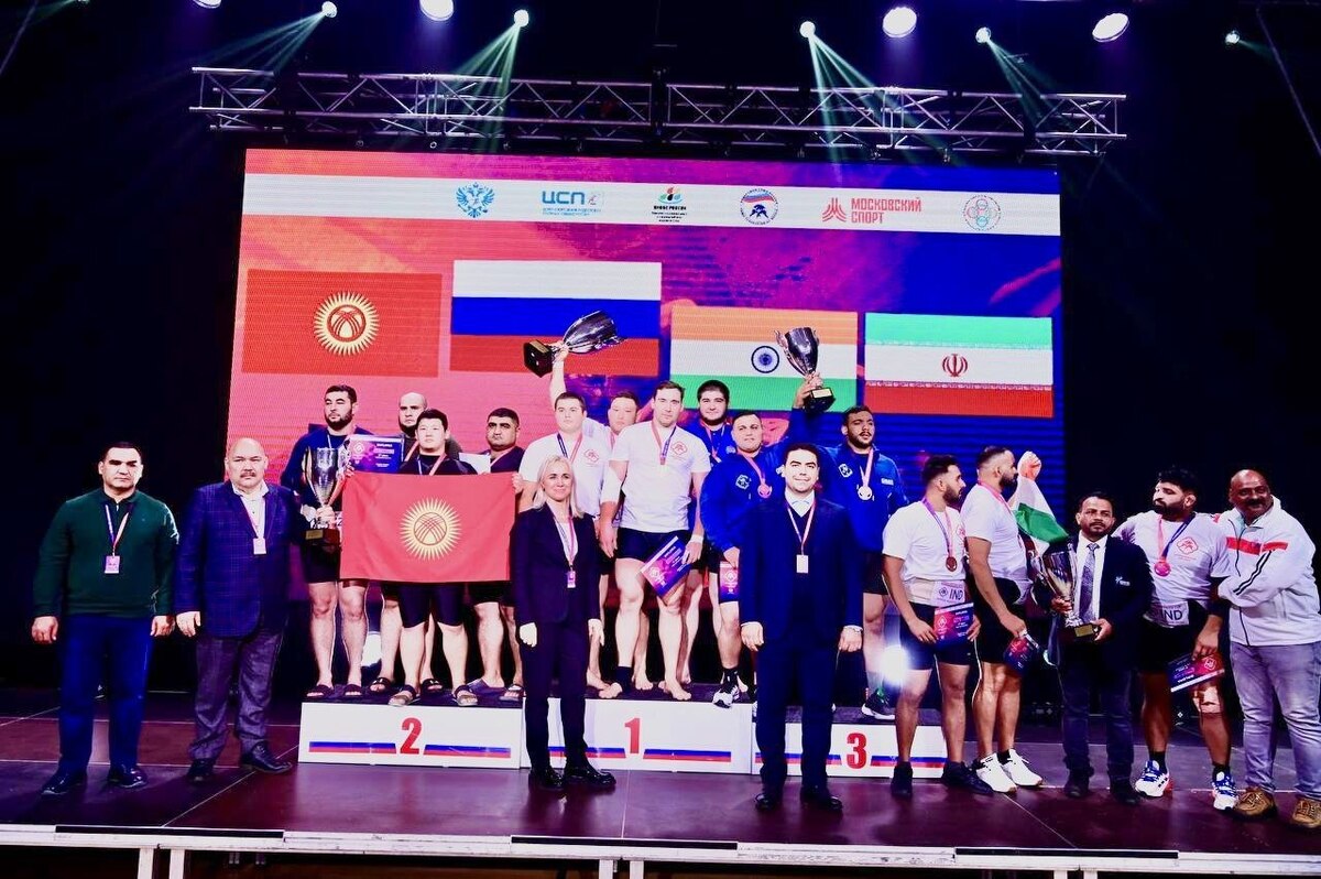 تیم ملی سومو ایران نایب قهرمان جام جهانی مسکو شد