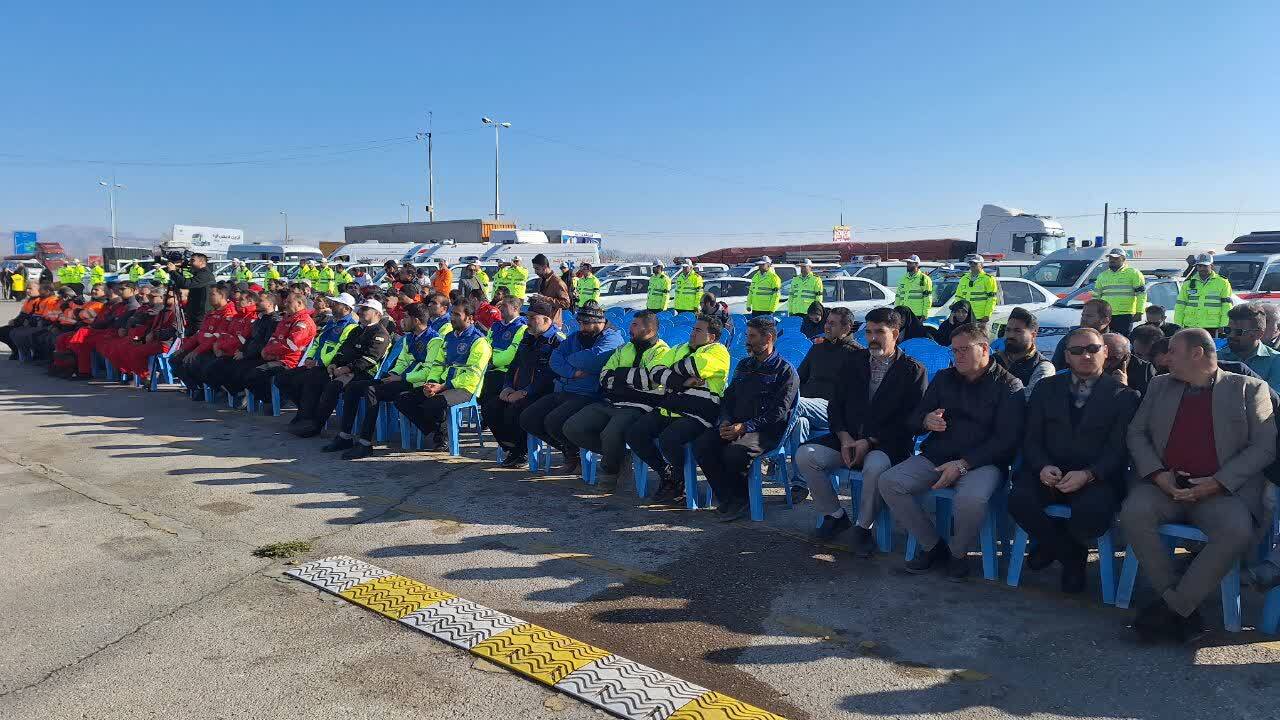 طرح زمستانی پلیس راه قزوین آغاز شد طرح زمستانی پلیس راه قزوین آغاز شد