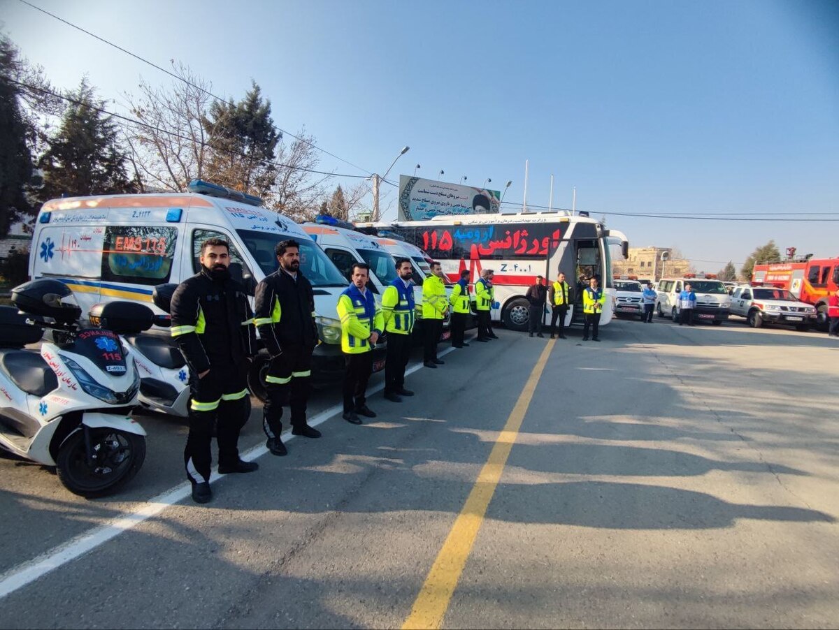 آماده باش اورژانس استان آذربایجان غربی همزمان با آغاز طرح مشترک سلامت زمستانی ۱۴۰۳