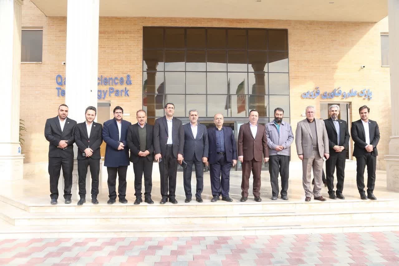 بازدید استاندار قزوین از پارک علم و فناوری