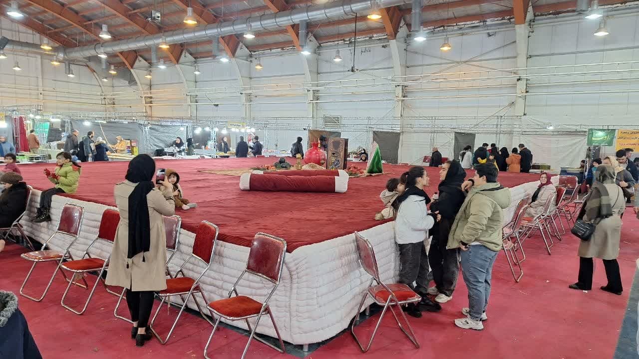 نمایشگاه شب یلدا در قزوین گشایش یافت