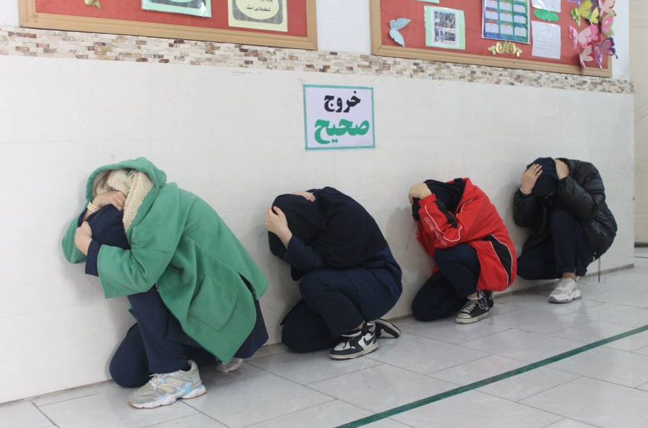 نواخته شدن زنگ مانور سراسری زلزله و ایمنی در مدارس قزوین