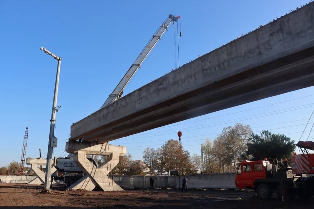 آغاز تیرگذاری تقاطع غیرهمسطح امام حسین (ع) رشت پیشرفت ۵۶ درصدی لاین رفت و ۵ درصد لاین برگشت آغاز تیرگذاری تقاطع غیرهمسطح امام حسین (ع) رشت پیشرفت ۵۶ درصدی لاین رفت و ۵ درصد لاین برگشت