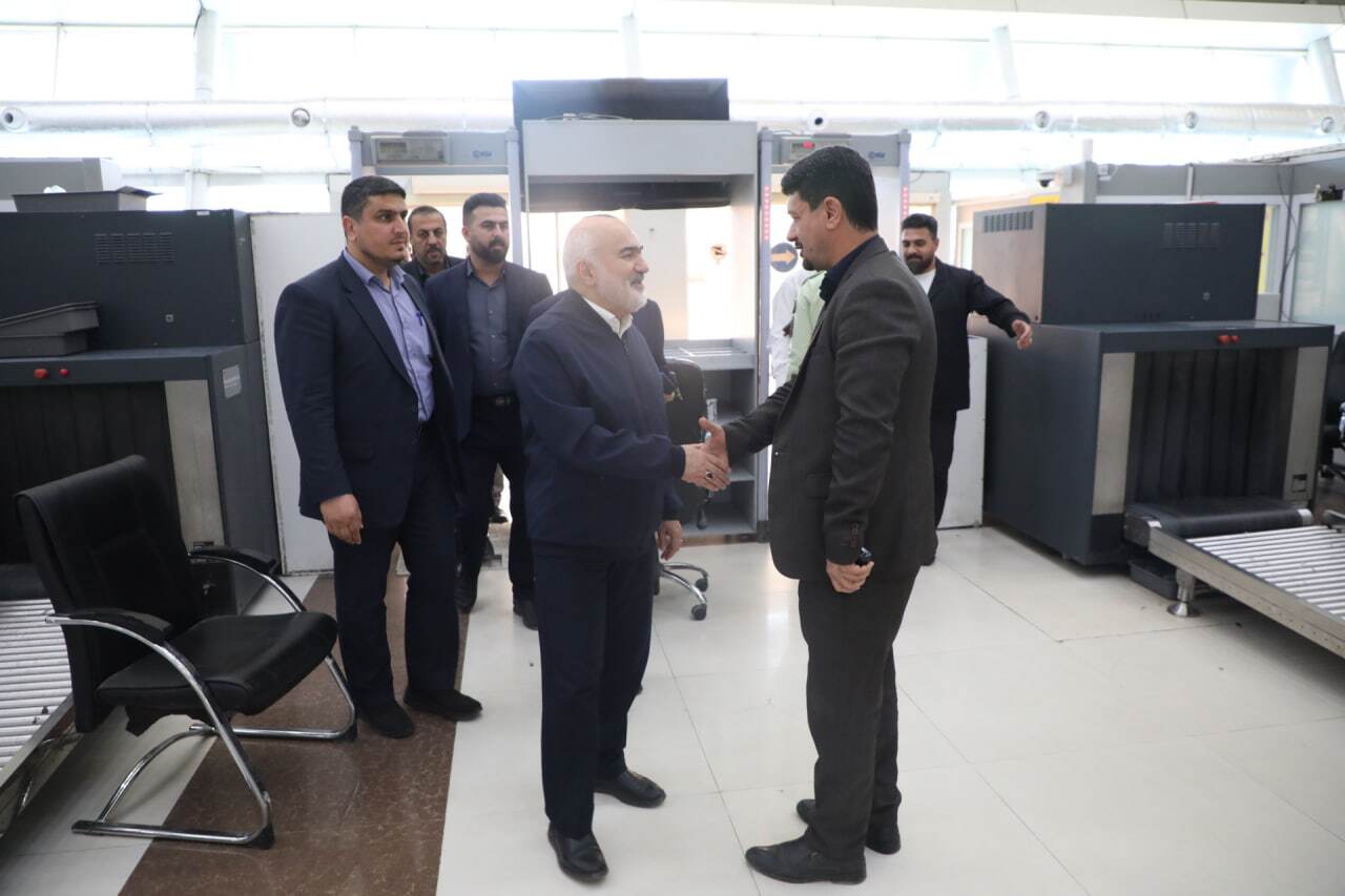 استاندار خوزستان از پلیس راه و فرودگاه اهواز بازدید به عمل آورد