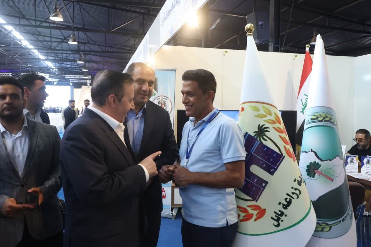 استاندار قزوین از نمایشگاه توانمندی های استان بابل عراق دیدن کرد