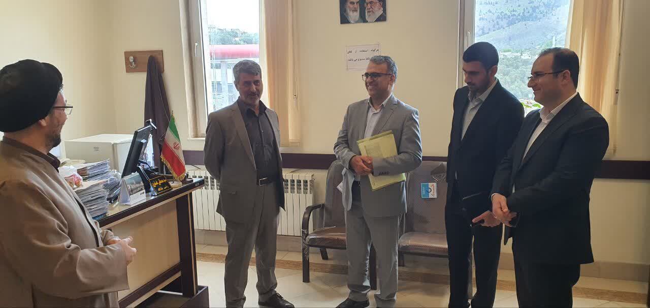 بازدید رئیس کل دادگستری استان گیلان از دادگستری شهرستان رودبار و افتتاح مجتمع مسکونی