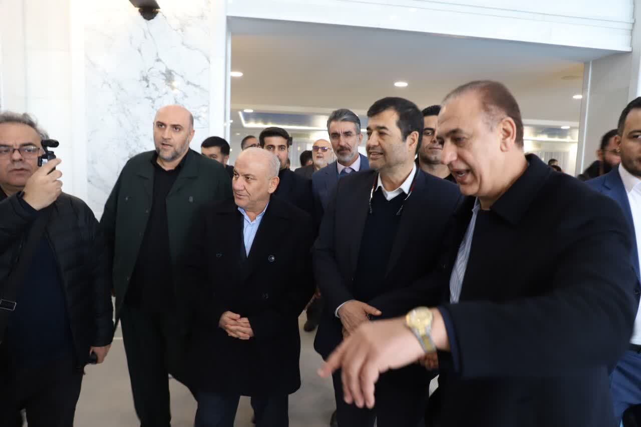 بازدید وزیر ورزش و جوانان از پروژه‌های ورزشی آمل؛ افتتاح استخر خصوصی و بازدید از مجموعه کاله