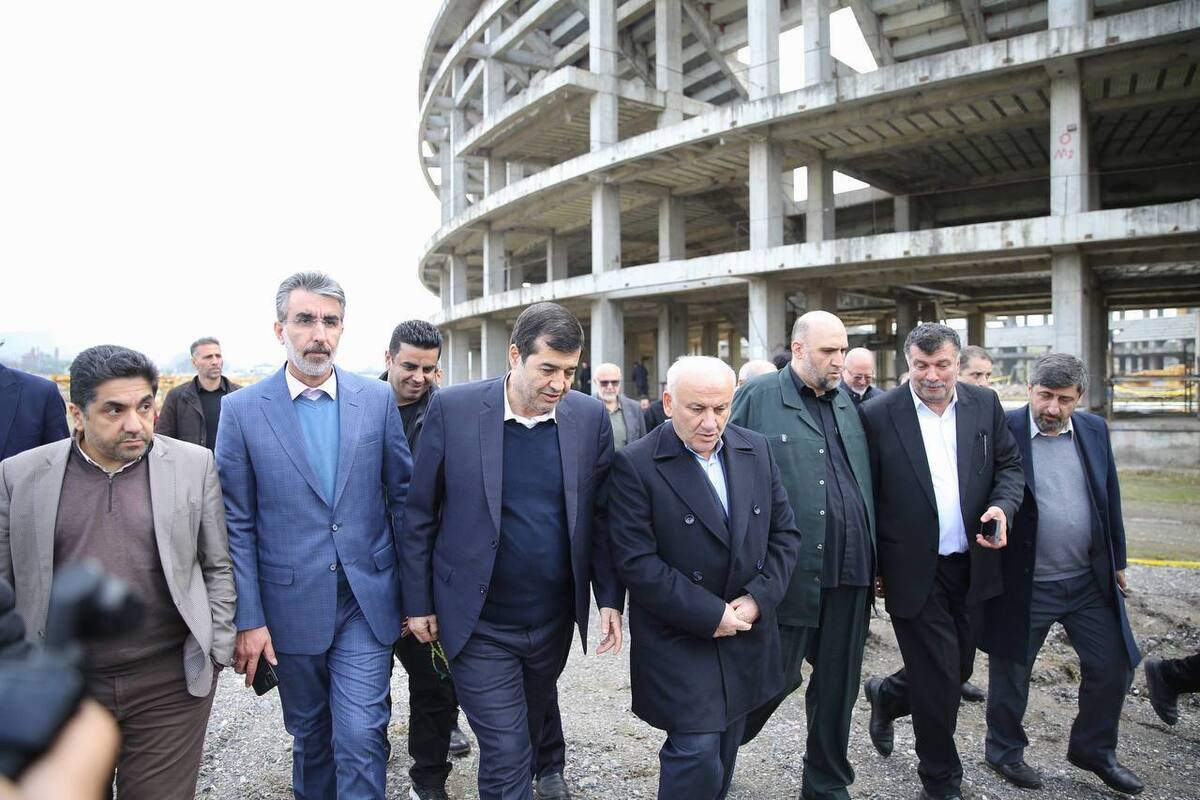 بازدید وزیر ورزش و جوانان از فضاهای ورزشی آمل