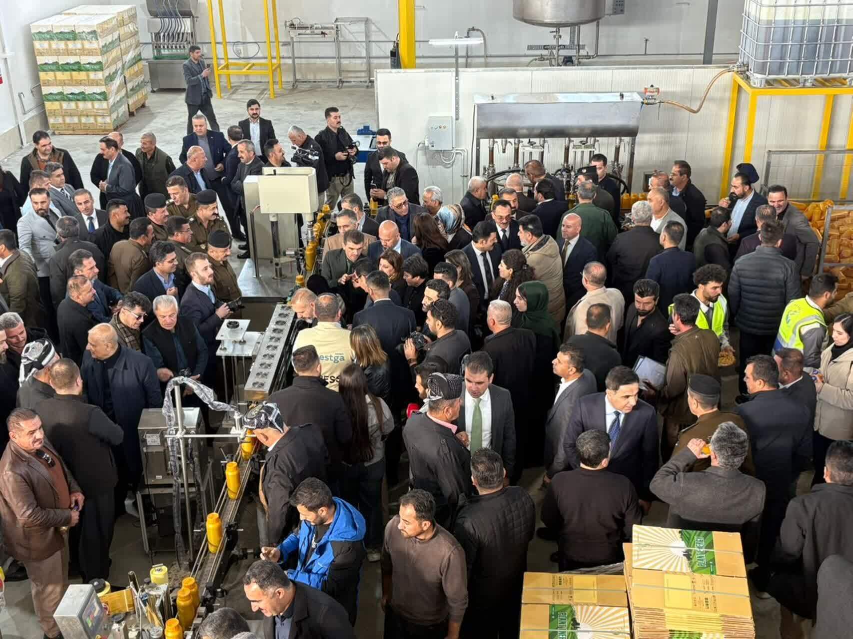 مجموعه صمعتی «plant energy» شرکت البرز بهسم در رانیه عراق افتتاح شد