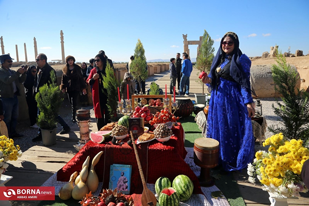 جشن یلدا در تخت جمشید