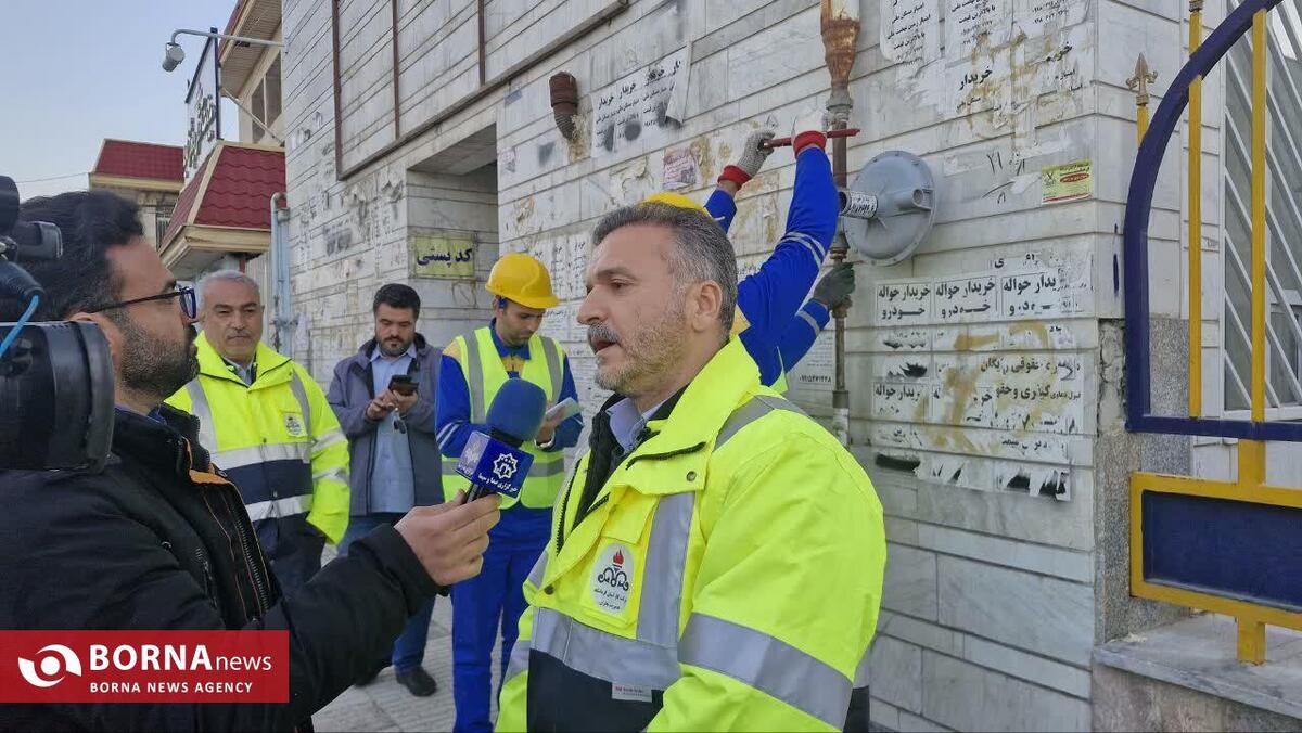رکورد مصرف گاز بخش خانگی در کرمانشاه شکسته شد