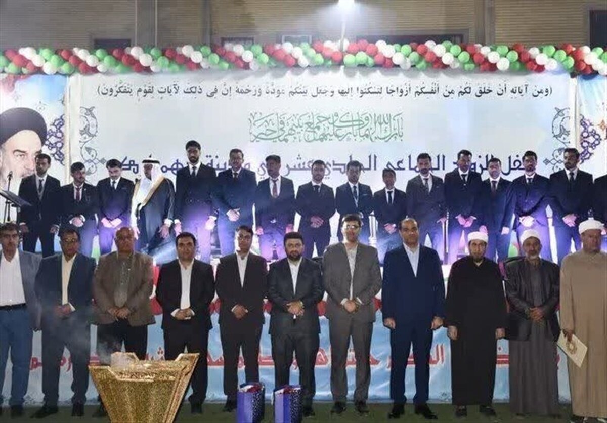 برگزاری مراسم ازدواج آسان ۲۳ زوج جوان در عسلویه