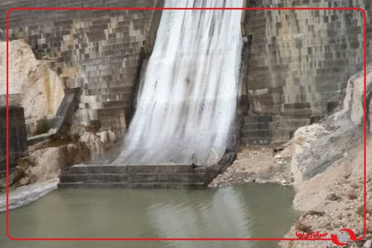 نخستین سرریز سد اخند در جریان بارش‌های اخیر
