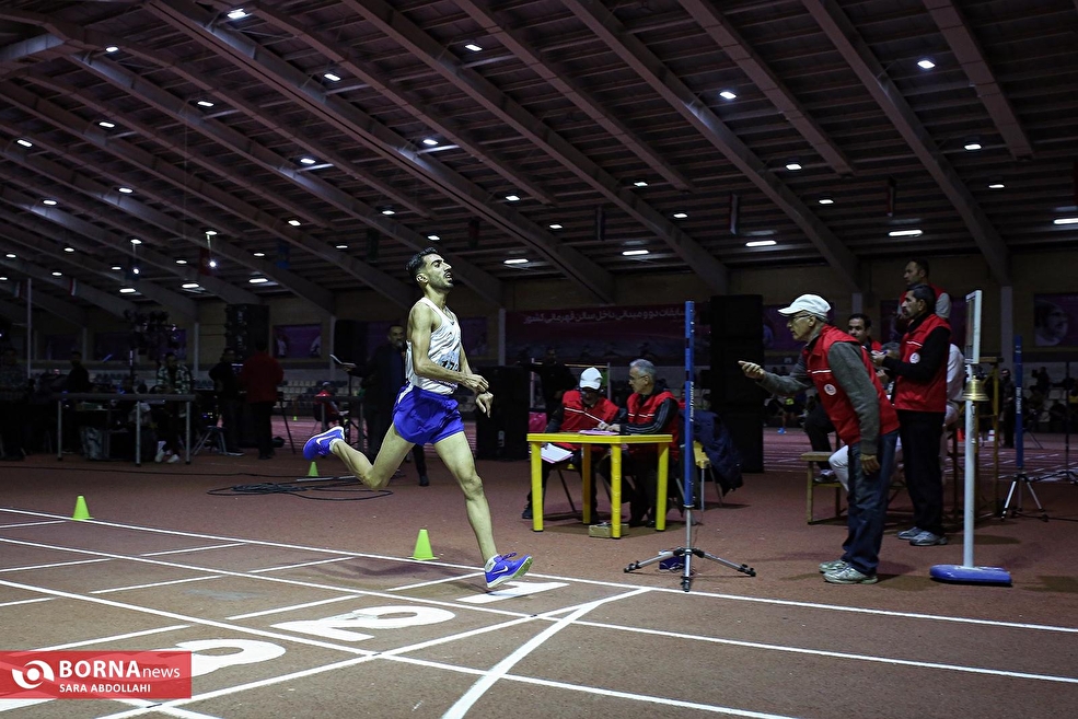 مسابقات دو و میدانی داخل سالن قهرمانی کشور
