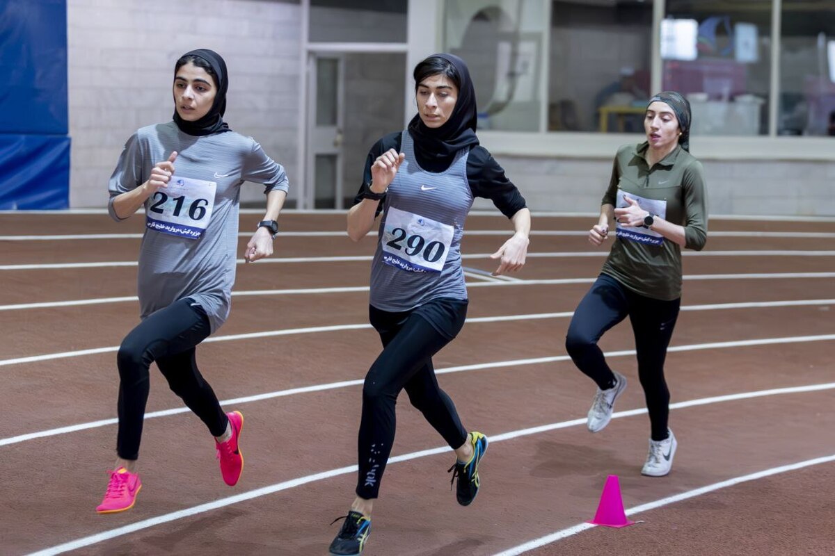 قهرمانی خراسان رضوی با رکوردشکنی دختر دوومیدانی کار خوزستانی