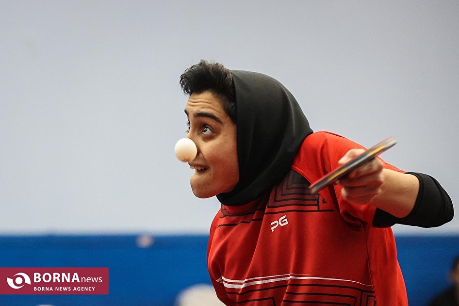 مسابقات تنیس روی میز دختران