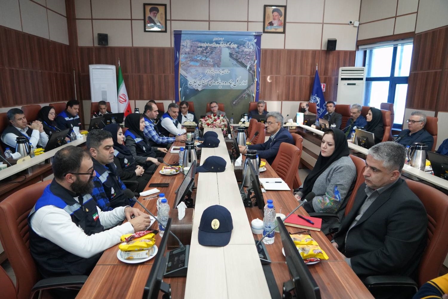 برگزاری نخستین دوره ارزیابی شاخص‌های پدافند غیرعامل و مدیریت بحران در بنادر گیلان