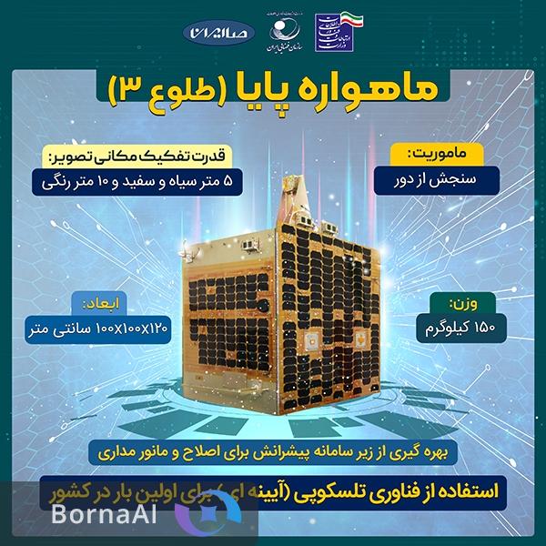 جزئیات کامل ۳ ماهواره ایرانی در آستانه پرتاب