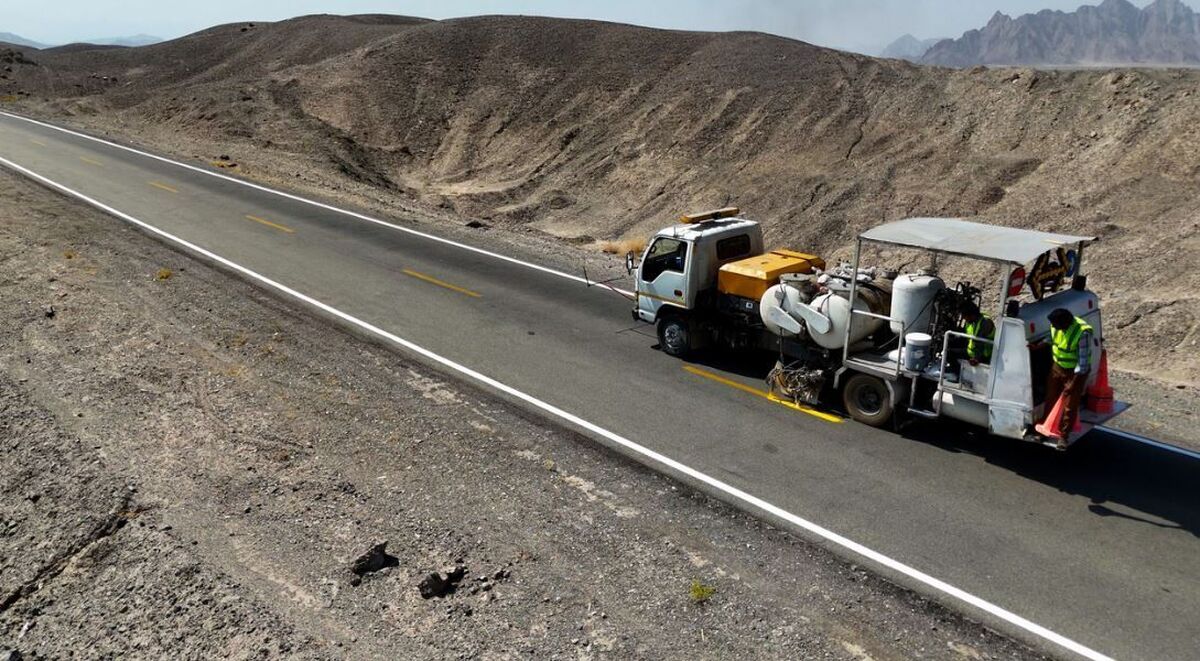 ۵۴۰۰ کیلومتر از راه‌های سیستان و بلوچستان خط کشی شد