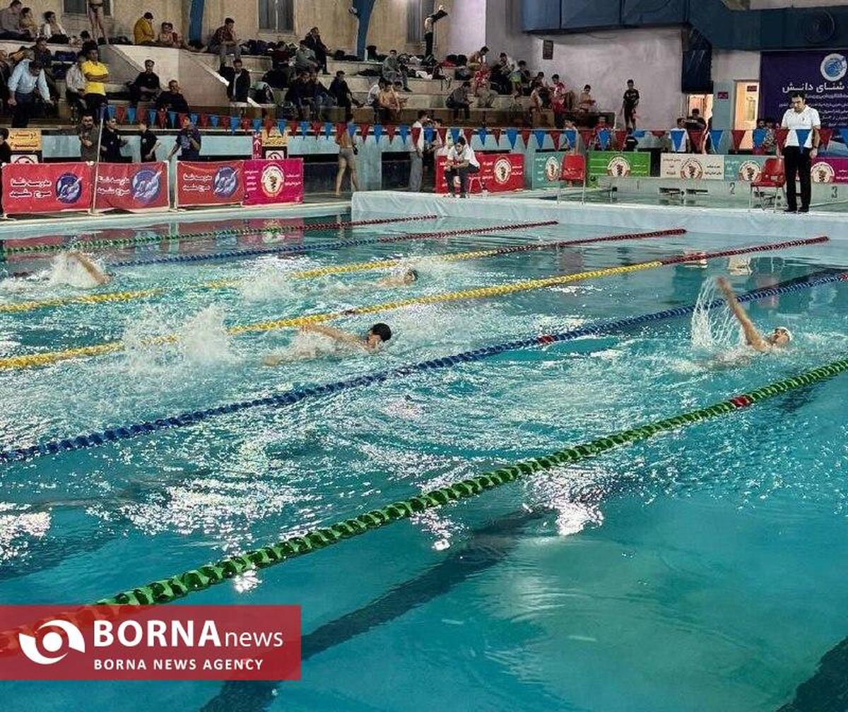 پایان مرحله دوم لیگ شنای خراسان رضوی