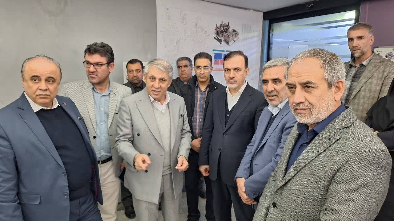 بازدید مدیرعامل صندوق ضمانت صادرات خودرو از واحد صنعتی مژده وصل پارسیان