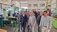 بازدید مدیرعامل صندوق ضمانت صادرات ایران از واحد صنعتی مژده وصل شیراز (پارسیان)