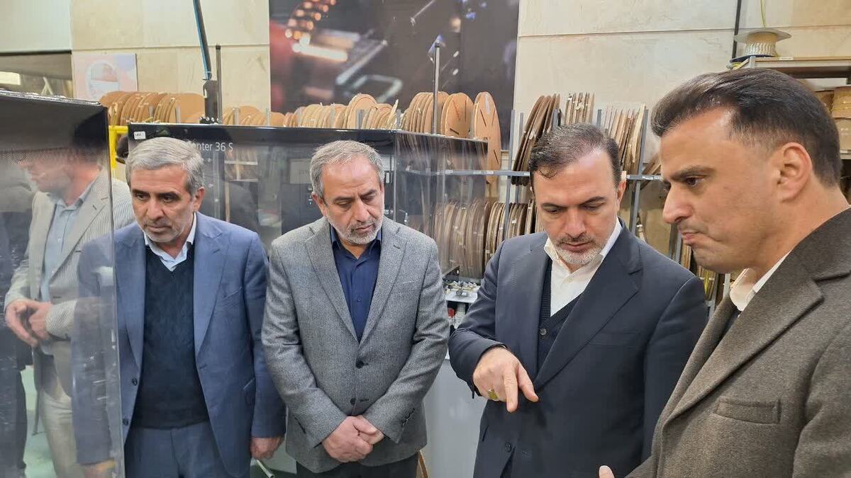 بازدید مدیرعامل صندوق ضمانت صادرات ایران از شرکت نوآور ارتباط صنعت 