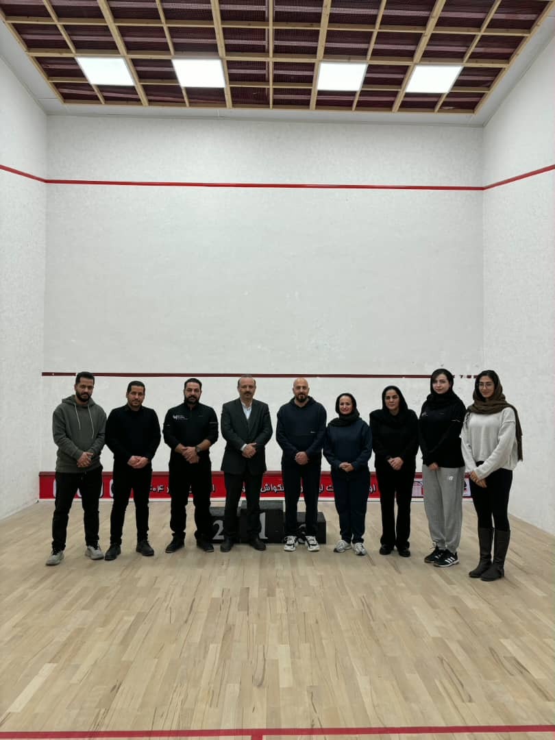 رقابت ۴۲ اسکواش‌باز استان در مسابقات آدینه باشگاهی در قلب سیتی‌سنتر