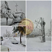 شکسته شدن بیش از ۳۰۰ اصله تیر و سقوط چندین دستگاه ترانس برق