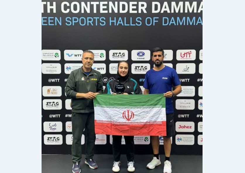 شاگردان شیشه گرها در مسابقات تنیس روی میز کانتندرعربستان گل کاشتند