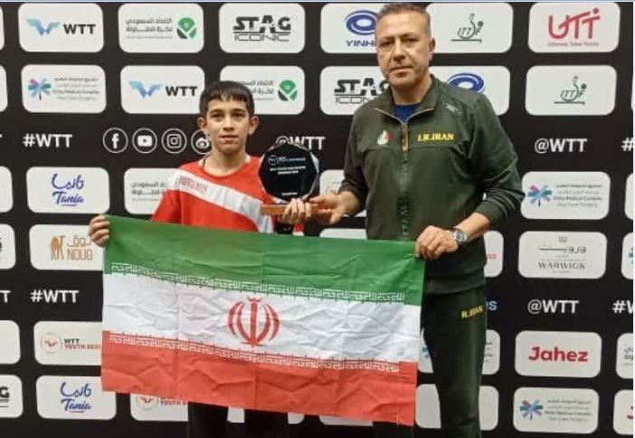 شاگردان شیشه گرها در مسابقات تنیس روی میز کانتندرعربستان گل کاشتند