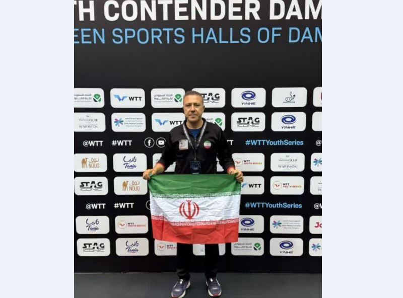 شاگردان شیشه گرها در مسابقات تنیس روی میز کانتندرعربستان گل کاشتند