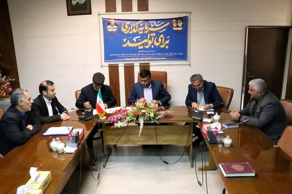 امضای تفاهمنامه ساخت مدرسه ۶ کلاسه متوسطه اول در شهر ارداق بوین زهرا امضای تفاهمنامه ساخت مدرسه ۶ کلاسه متوسطه اول در شهر ارداق بوین زهرا