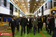 معاون اجرایی رئیس جمهور از شرکت واگن سازی متروی تهران بازدید کرد