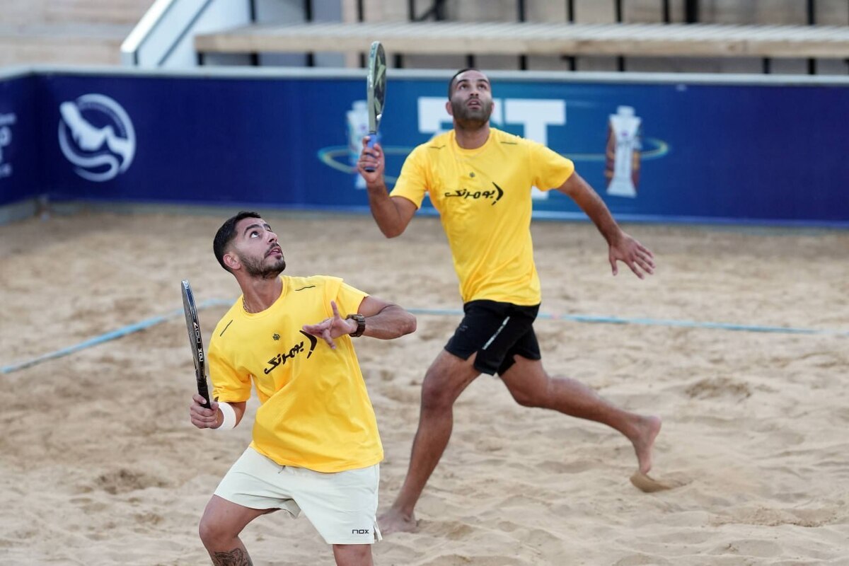 بنده‌نژاد و جوینده فاتح هفته دوم رقابت‌های بین‌المللی تنیس ساحلی (BT۱۰) شدند