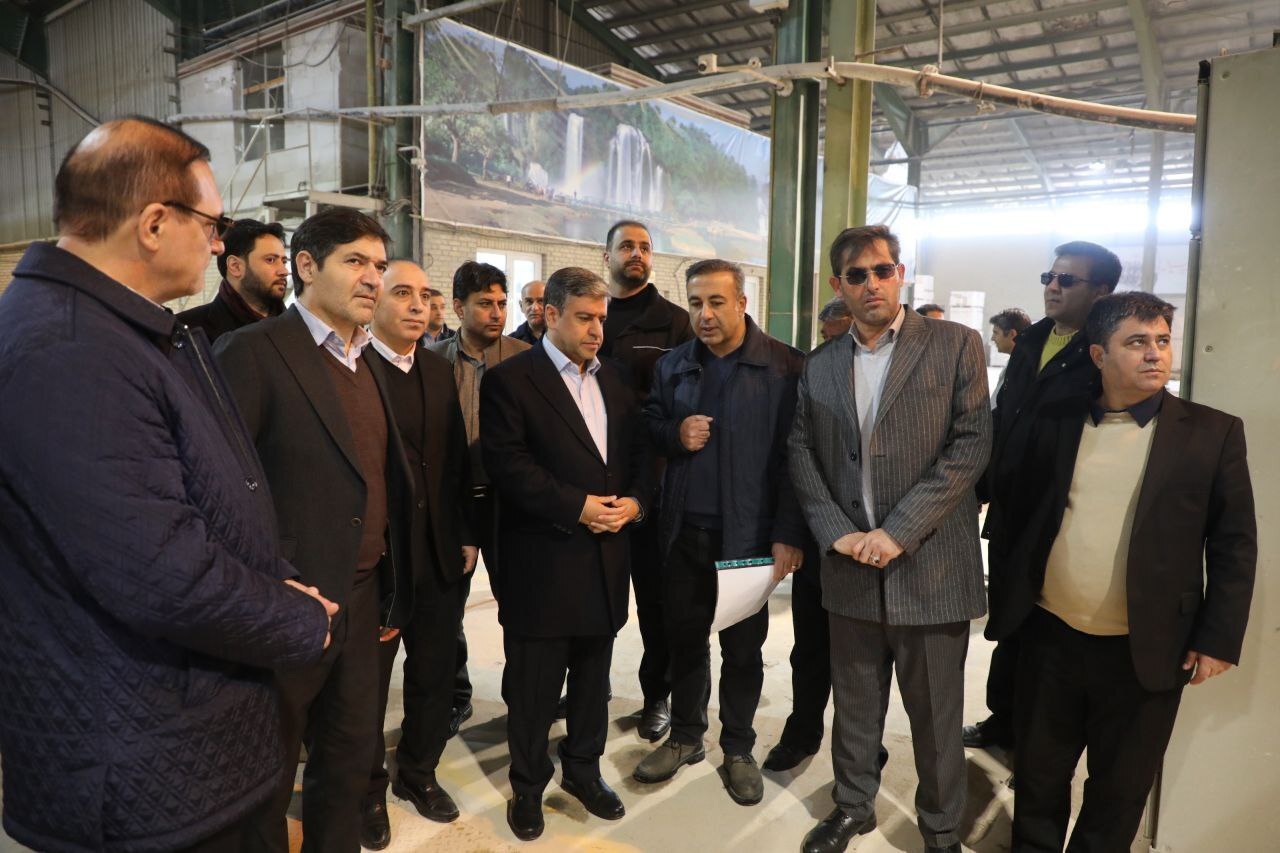 بازدید استاندار اردبیل از واحدهای تولیدی شهرک صنعتی شماره ۲/ توسعه اشتغال و صادرات در دستور کار بازدید استاندار اردبیل از واحدهای تولیدی شهرک صنعتی شماره ۲/ توسعه اشتغال و صادرات در دستور کار